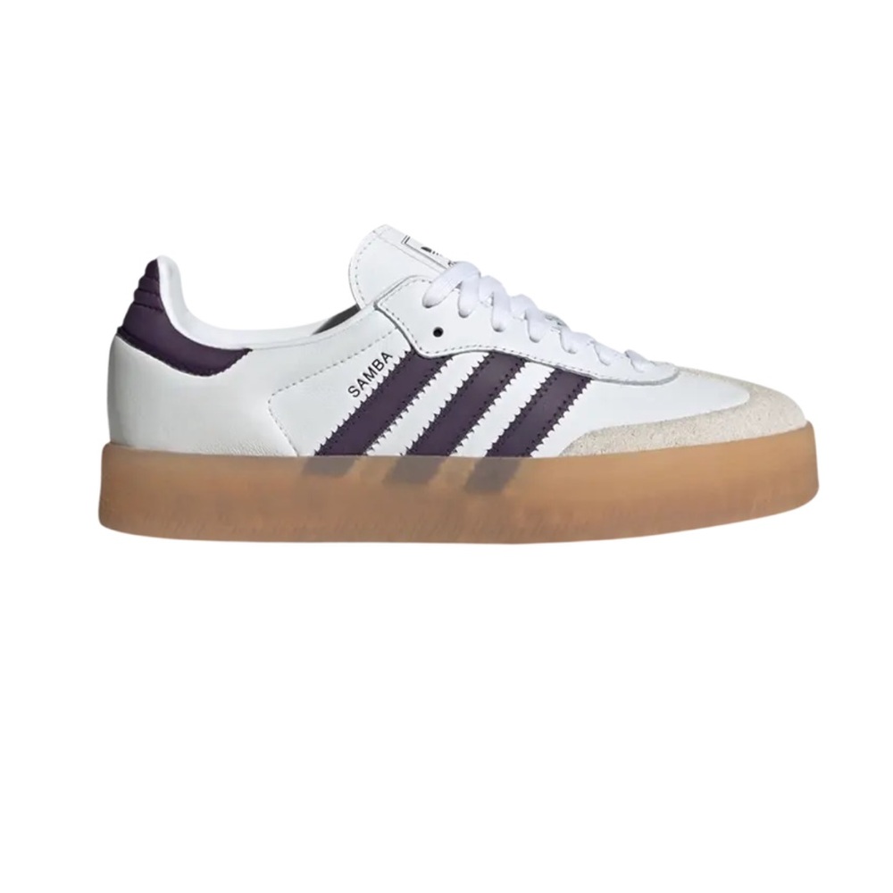 Adidas Women’s Sambae White Aurora Plum Gum